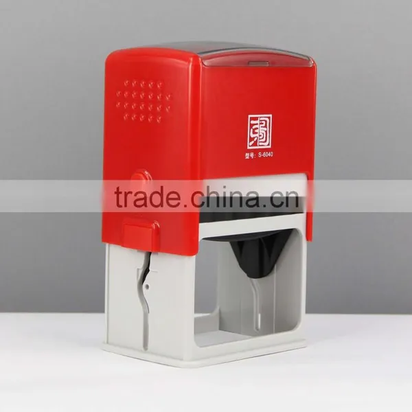 Optional Colors Office Use Top Quality Rubber Self- Inking Stamp With Free Sample