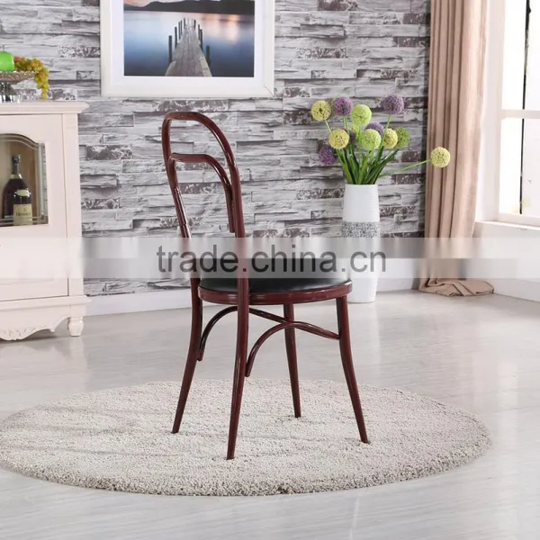 New Metal Restaurant Dinning Chairs With Cushions T001 photo-5