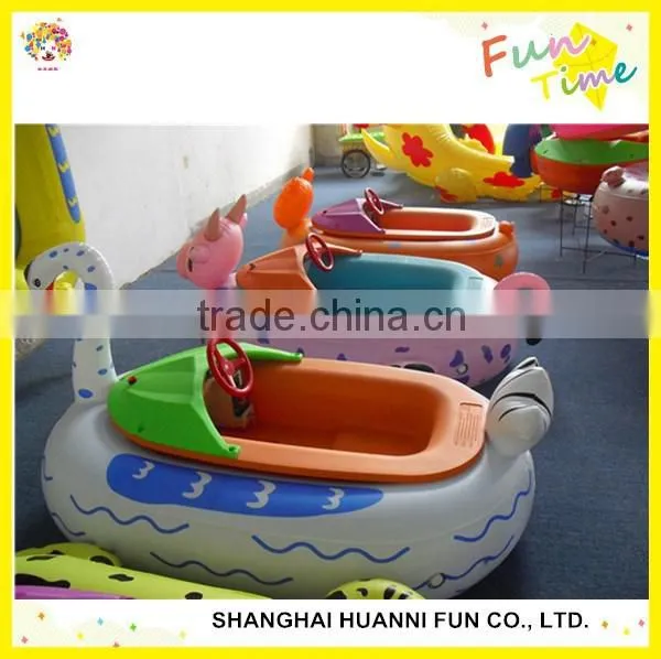 CE Summer Funny Inflatable Motorized Bumper Boat for Water Play photo-3