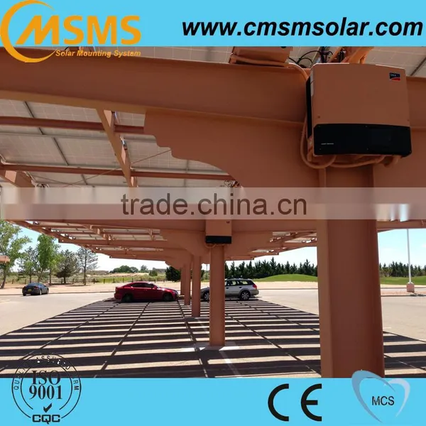 Aluminum PV Carport Solar Support Hardware With OE photo-6