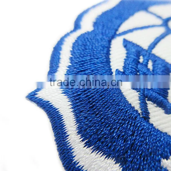 In-house Produced Embroidery Textile Badges, Machine Embroidery Designs Badges Produced in China photo-4