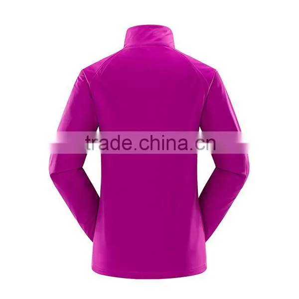 2015 Womens Waterproof Windproof Breathable Outdoor Fleece Cheap Softshell Jacket photo-2