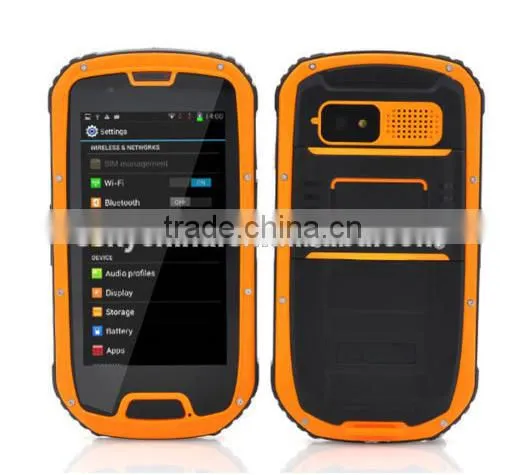 Hot Sale S09 Rugged Mobile Phone Quad Core/GPS/WIFI 3G (IP68) PTT Android Smart Outdoor Mobile Phone photo-2