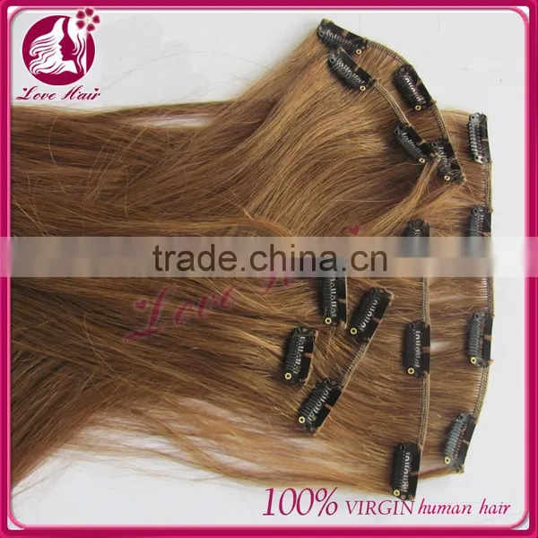 Best Quality Clip in Human Hair Extensions Hot Sale Clip in Human Hair Extensions Clip in Hair Extensions for Women photo-5