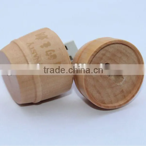 Bucket Shape Wooden Stick Memory