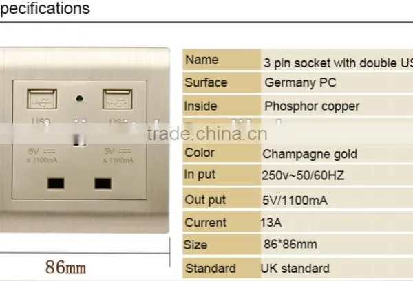 New Arrival USB Power Socket With Free Sample photo-2