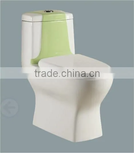 Washdown Bathroom WC Color Ceramic Toilet