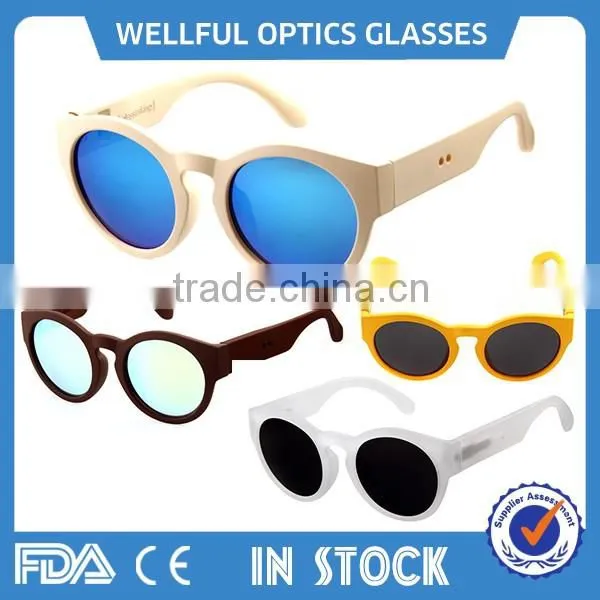 Wholesale 2015 Italian Brand Plastic Frame Custom Interchangeable Sunglasses China