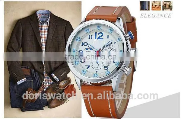 2015 Hot Selling Alloy Wristwatch Newest Design Fashion Sport Watch Men Watch From gz Watch Factory photo-4