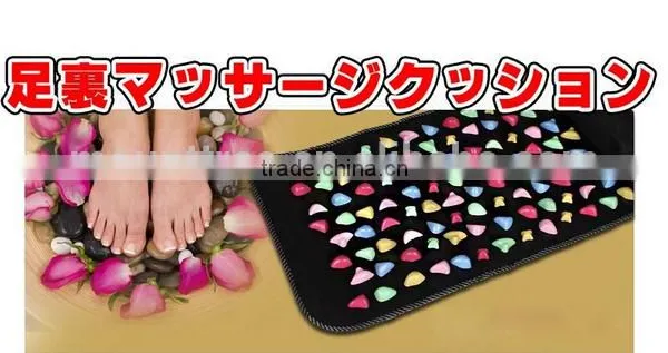Chinese Reflexology Foot Massage Walk Stone Mat Pad Road Leg Massager Acupressure Health Care photo-6