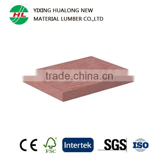 Exterior WPC Decorative Wall Panel Anti-UV Wood Plastic Composite Wall Cladding photo-2