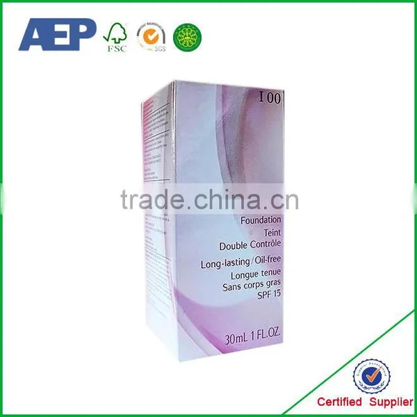 Cheap Price Folding High Quality uv Logo Black Cosmetic Sample Packaging Box photo-3