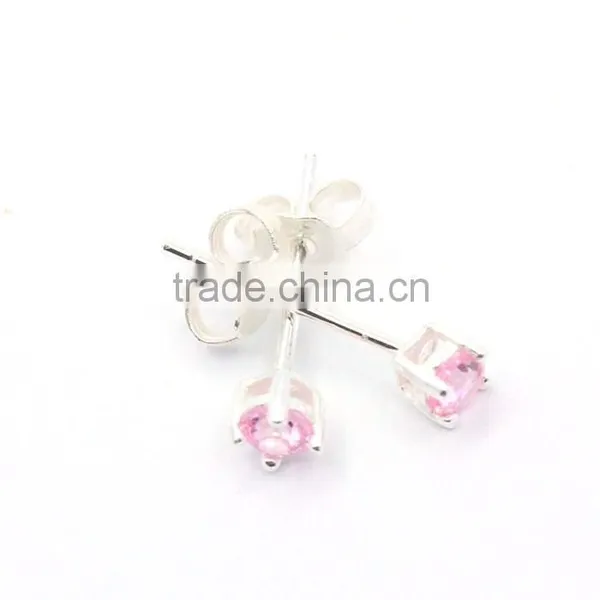 Fashion Wholesale Earring Silver Jewelry Customized Silver Ear Studs photo-3