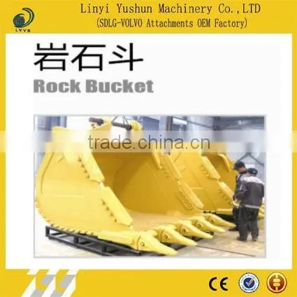 Rock Bucket for Digging Heavy Rock/machinery Parts/excavator Attachment