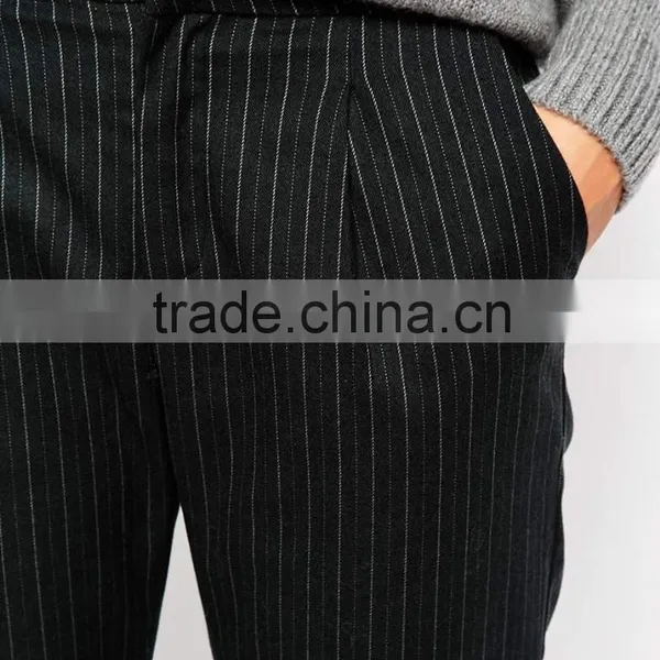 2015 Trendy Fashion Casual Women Stripe Suit Pants photo-2