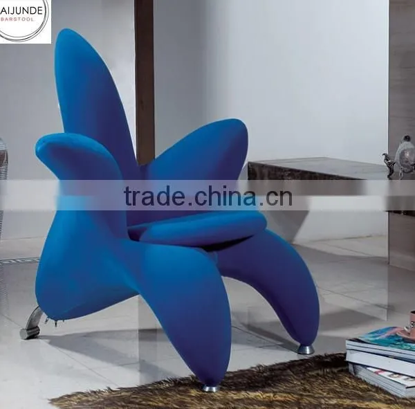 Flower Shape Style Chairs Fabric Flower Chair