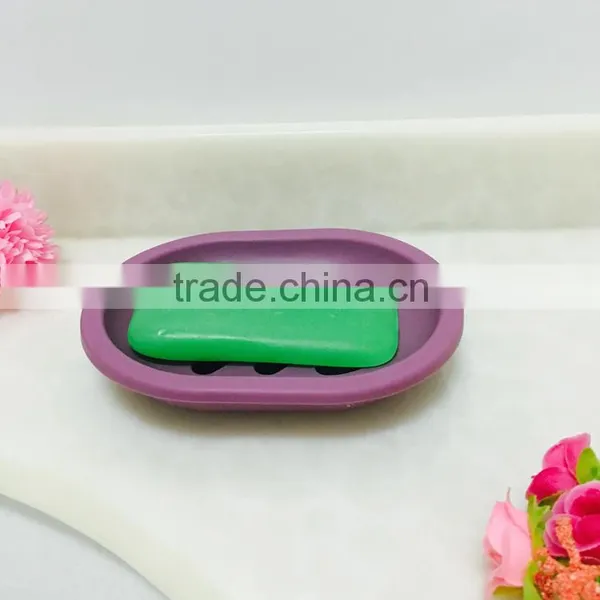 Purple Colour Wholesale Plastic Soap Dish photo-6