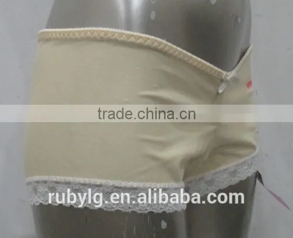 Guangzhou Ruby Factory Sexy Yellow Mature Women Japan Boxer Lingerie photo-2