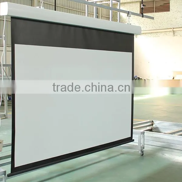 Factory Price Oem Electric Rool up Projection Screen,300"(16:9)motorized Projection Screen photo-3
