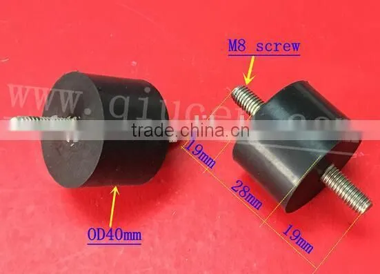 Custom High Quality Rubber Rotary Damper Vibrator Damper
