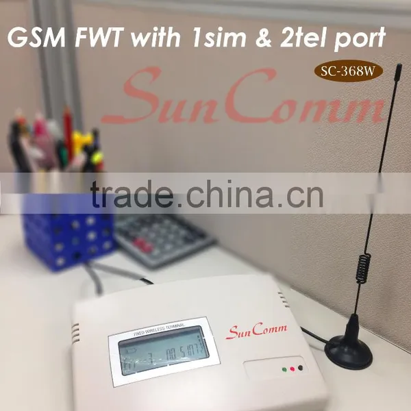 SunComm SC-368W Quad Band GSM FWT With 1sim, 2tel Port photo-6