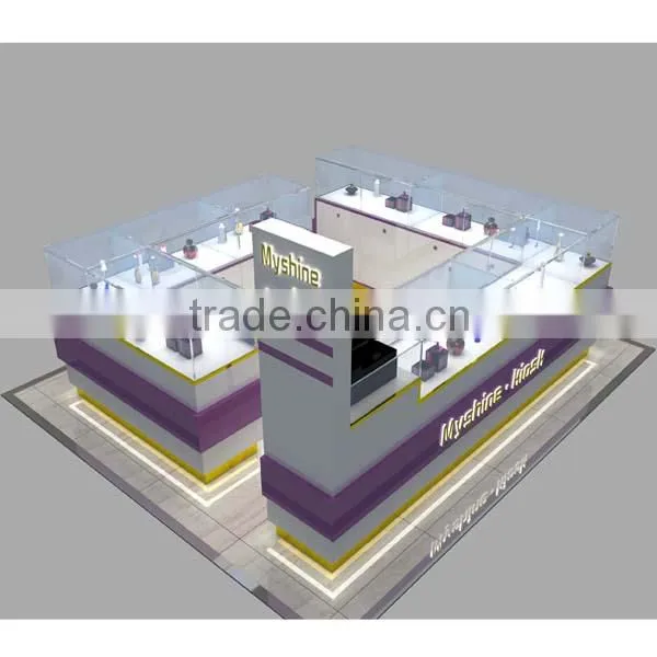 Latest Design Cosmetic Showcase Makeup Kiosk Perfume Kiosk photo-2