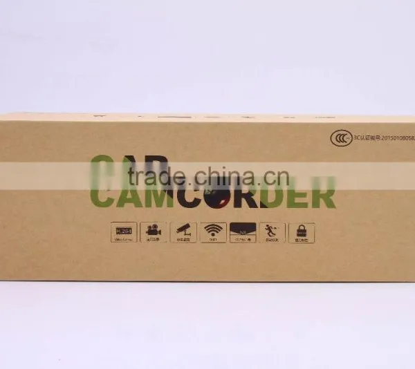 Full HD 1080P Car DVR Window Glass Mounting Rear View Mirror Monitor Car Black Box With Front View Camera 188 photo-3