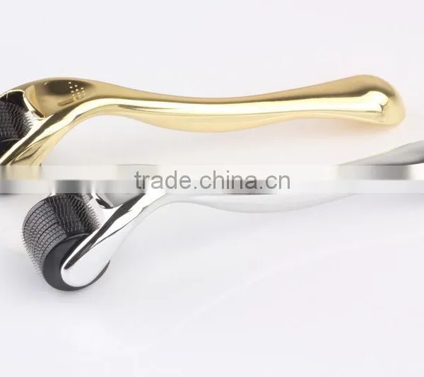 NL-DRS540 Hot Sale Silver & Golden Popular Derma Roller, Microneedle Skin Rejuvenation photo-3