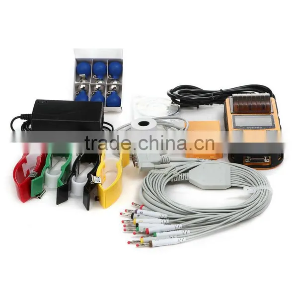 CE&ISO Price Single Channel Palm Handheld Human Use Electrocardiograph ECG Machine EKG Price With Software and Printer-EKG-80A photo-6