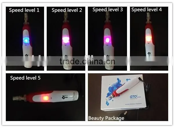 2014 GTO Micro Needle Pen 9,12 or 36pcs Needle CE Approved photo-3