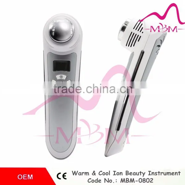 2016 New Product, Hot Saling Hot Cold Negative Positive Ion Face Massager photo-2