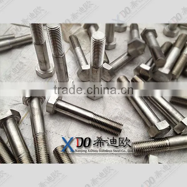 Inconel601. Inconel625. Inconel600 Stainless Steel Din931 Hex Bolt photo-2