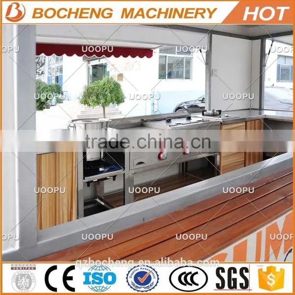 Manufacturer Supply Mobile Food Cart Cooking Trailer for Sale photo-4