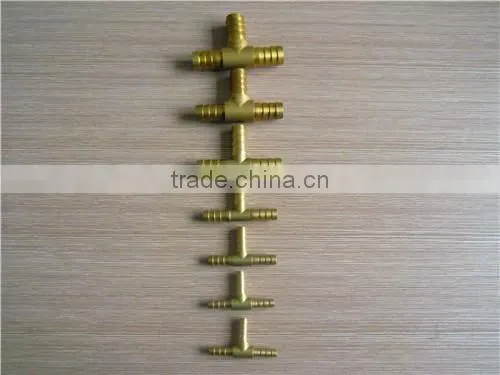 Brass Marterial ,brass y Type Hose Barb 1/4',5/16',3/8',1/2', y Type Brass Fittting photo-5