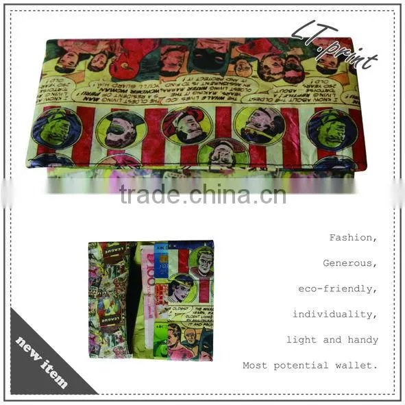1070D Tyvek Wallet Creative Purse Waterproof Paper Wallet Printed Wallet photo-6