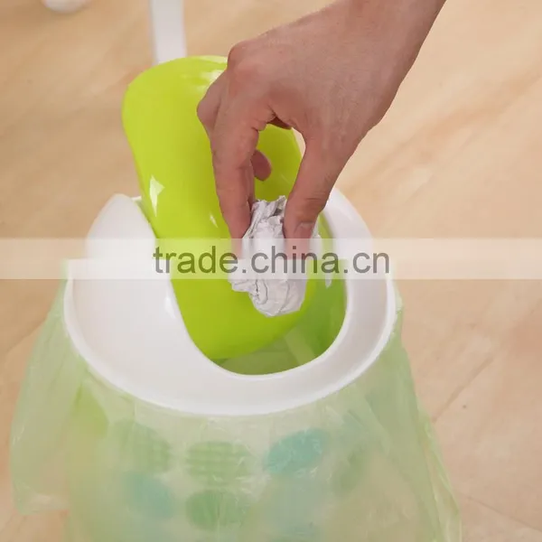 Household Office Used Plastic Waste Bin photo-4