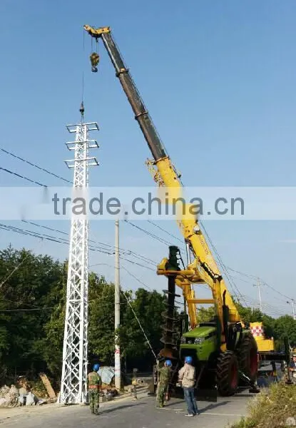 Hydraulic Digging Machine With Tractor and Crane photo-5