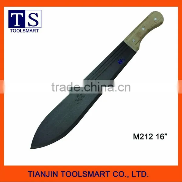Steel Matchet (sugarcane Knife) M212 With Wood Handle on Hot Sale photo-3