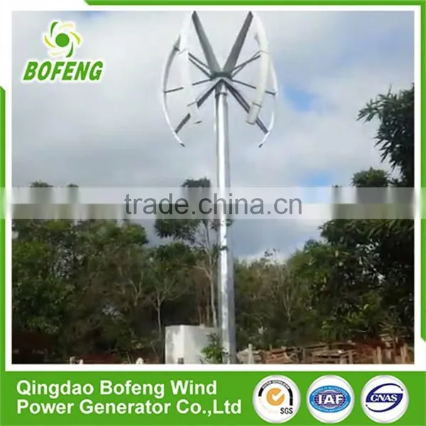 Fine Price Korea Style Grid Tied 12v Vertical Axis Wind Generator Home photo-5