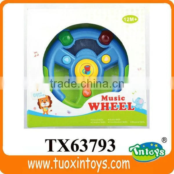 Baby Play Toys Steering Wheel With Light and Music photo-1