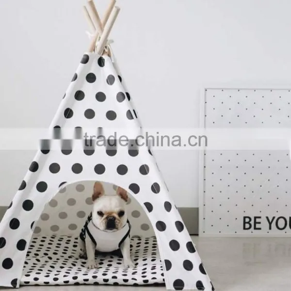 2016 Promotional Dog Teepee Tent Dog Play Room House Bed Wholesale photo-2