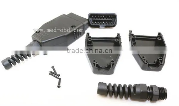 OBD2 J1962m Male Connector With Enclosure and Cable Strain Relief photo-4