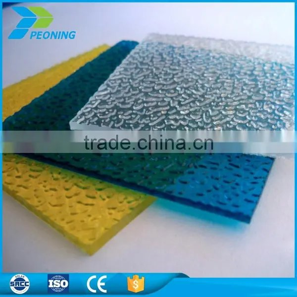 Beautiful Color Cheap Thermoplastic Polycarbonate Plastic Sheet Types Uses photo-2