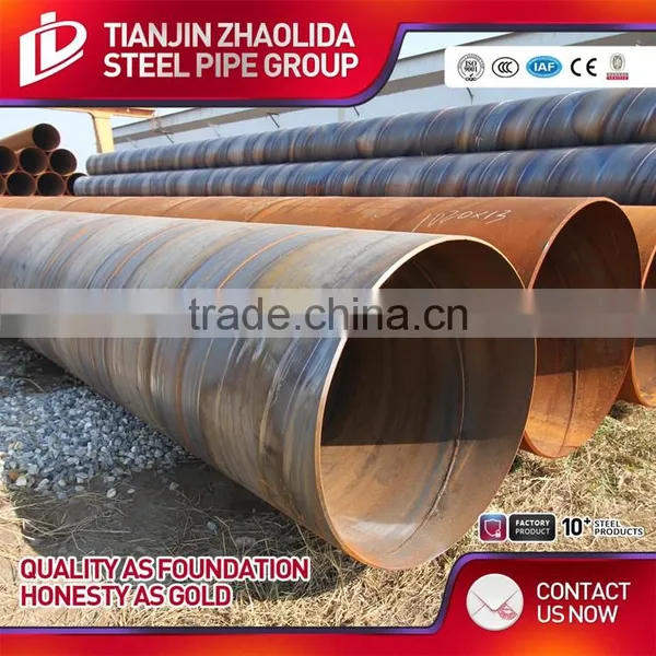 Manufacturer Supply Ssaw Sprial Structure Welded Steel Pipe in China photo-5