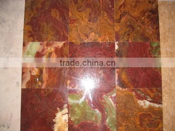 BEST QUALITY MULTI RED ONYX TILES COLLECTION photo-2