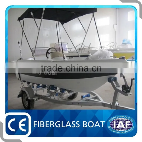 Made in China Fiberglass Fishing Open Small Boat photo-5