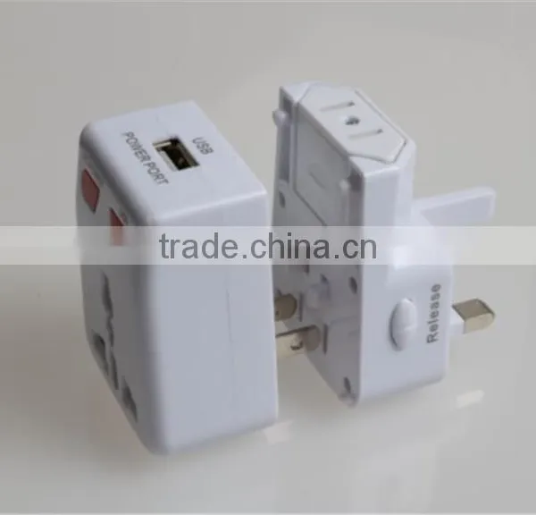 Global Travel Plug Multifunction Converter With a Single USB Port Universal Adapter photo-4