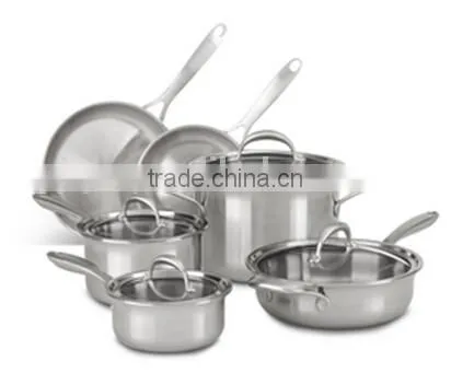 Cheapest Stainless Steel Stock Pot Sets With Glass Lid and Fashionable Design photo-4