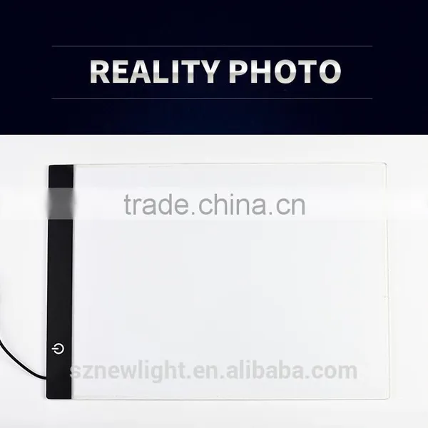Ultra Slim Education Small A4 Frameless Led Drawing Board photo-3