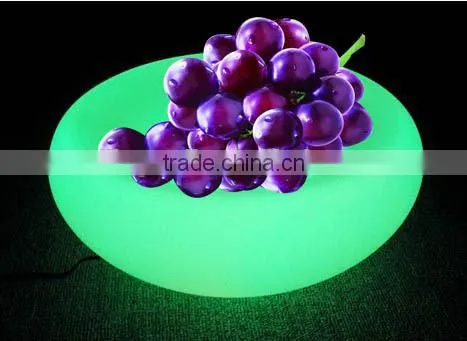 Multi Color Change LED Fruit Dish/Plate With 5050 RGB LED photo-4